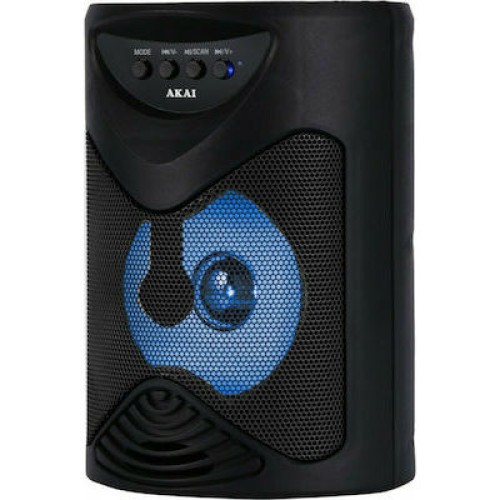 ΦΟΡΗΤΟ ΗΧΕΙΟ AKAI ABTS-704 BLUETOOTH KARAOKE ΜΕ LED,USB, MICRO SD ,TWS